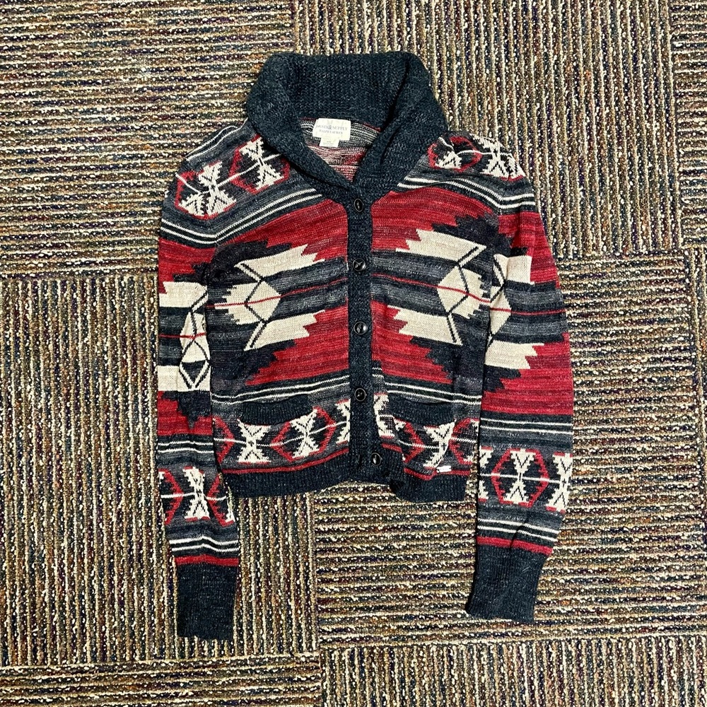Ralph Lauren Denim & Supply Southwestern Aztec Cardigan Sweater